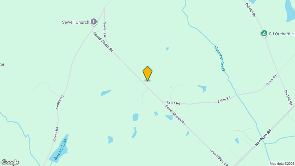 1491 Sewell Church Rd Map and Location Details