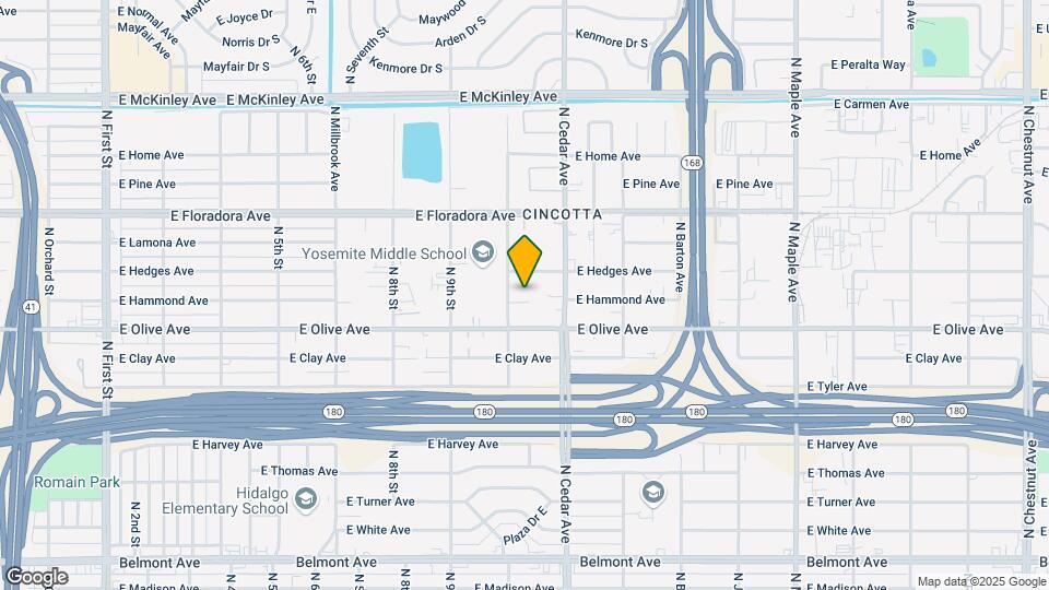 1248 N 11th St Map and Location Details