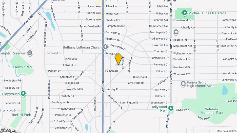 6151 Wareham Dr Mapa y Detalles de la Ubicación