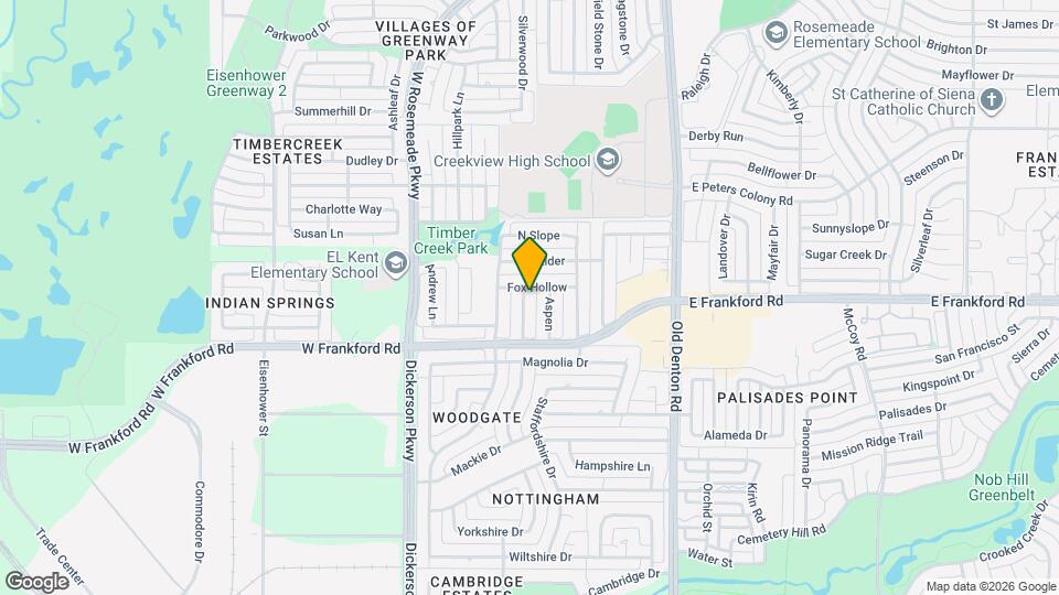 3112 Glenview Map and Location Details