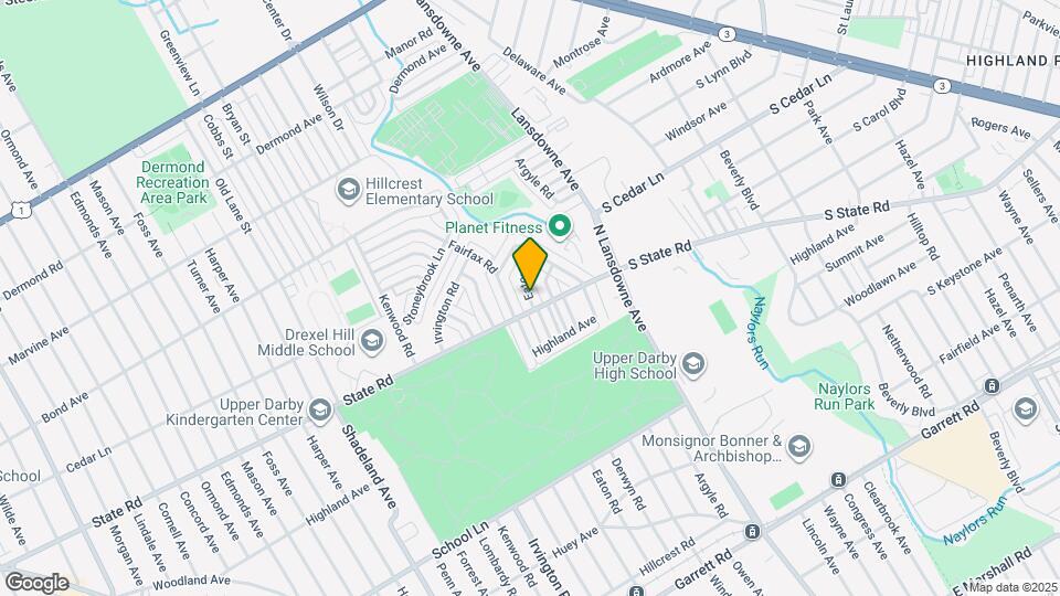 801 Eaton Rd Map and Location Details