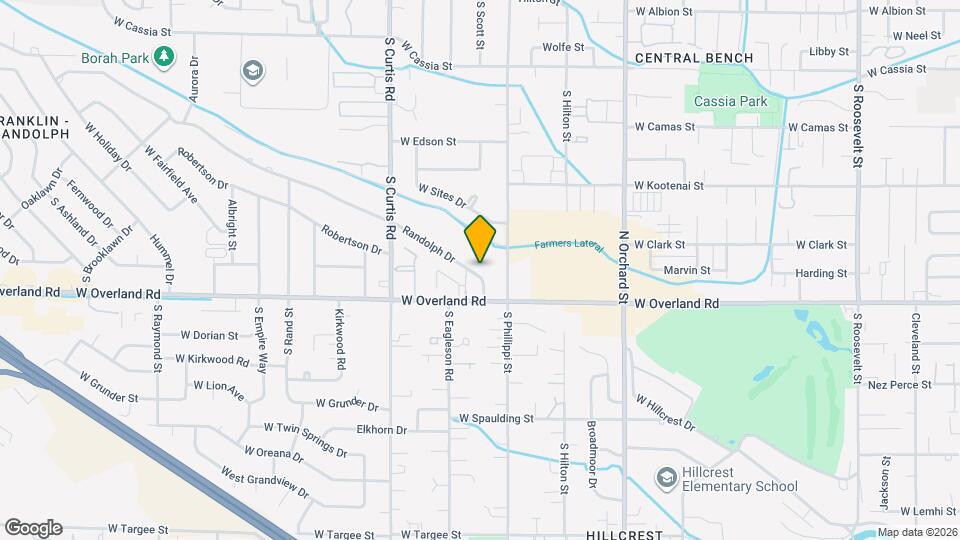 5524 W Randolph Dr Map and Location Details