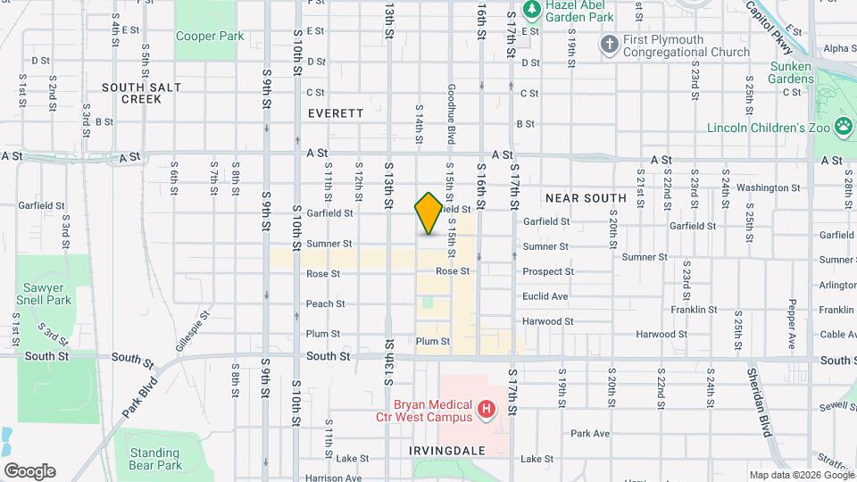 1425 Sumner St Map and Location Details