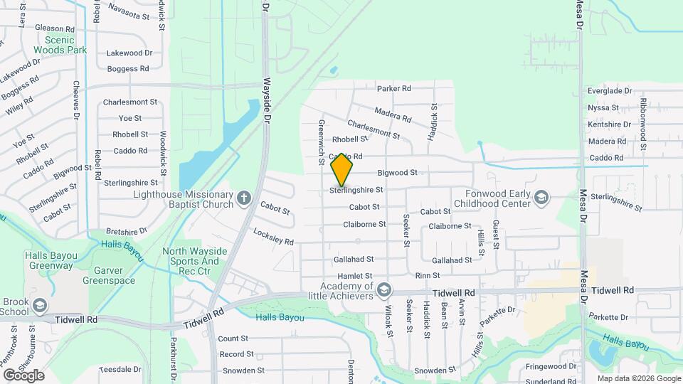 8124 Sterlingshire St Map and Location Details