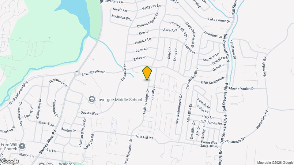 704 Holland Ridge Dr Map and Location Details