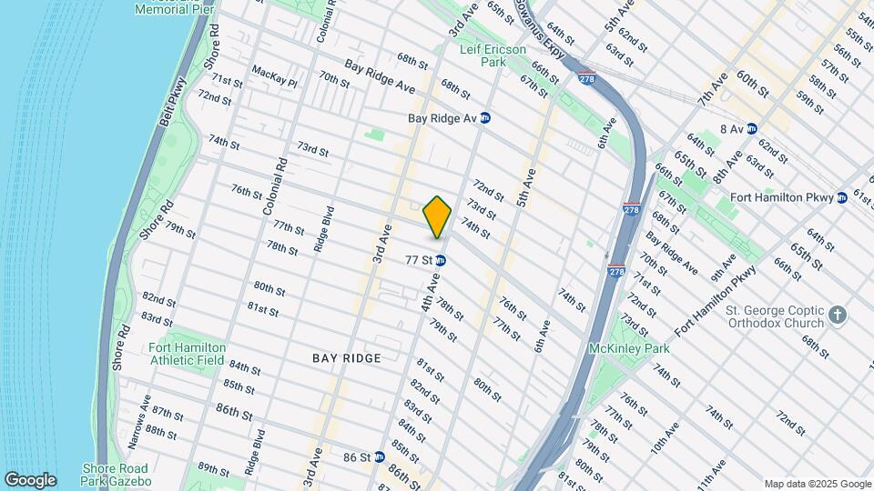375 76th St Map and Location Details