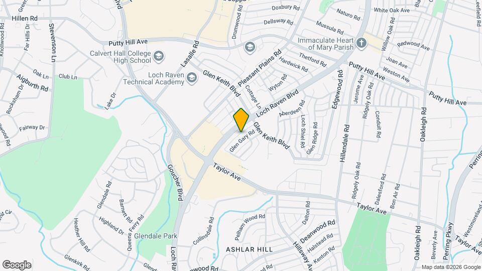 8138 Glen Gary Rd Map and Location Details