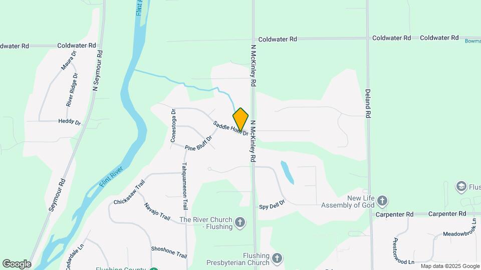 9019 Saddle Horn Dr Map and Location Details