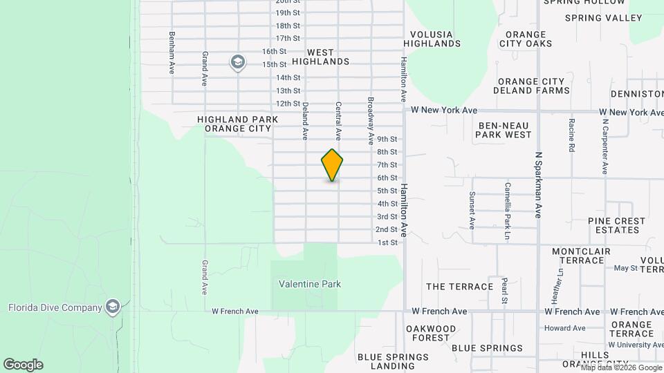 1313 5th St Map and Location Details