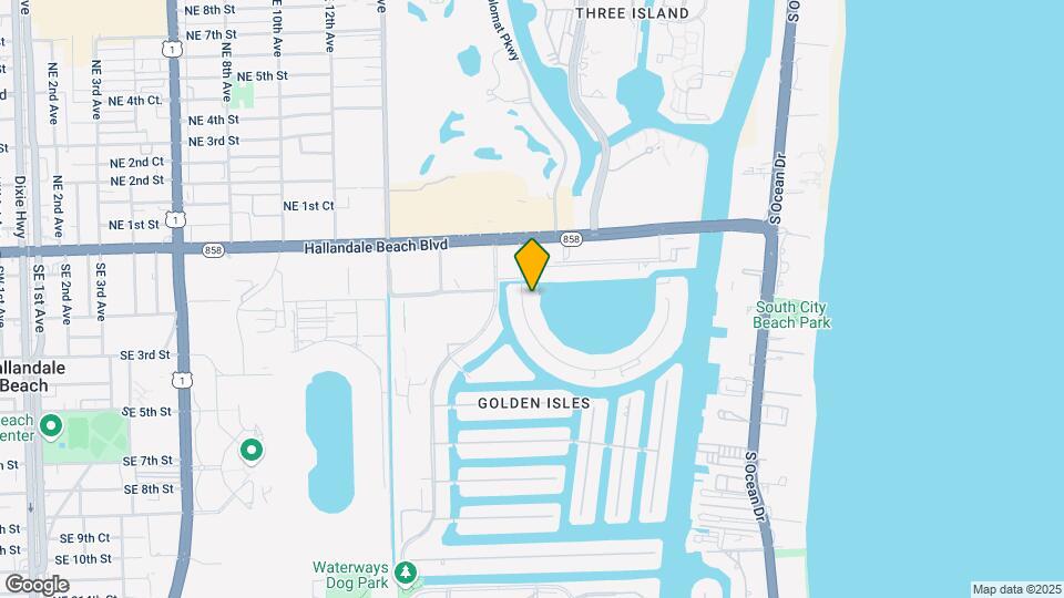 462 Golden Isles Dr Map and Location Details