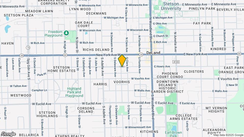 320 W Howry Ave Map and Location Details