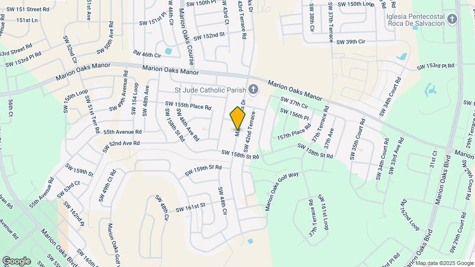 464 Marion Oaks Dr Map and Location Details