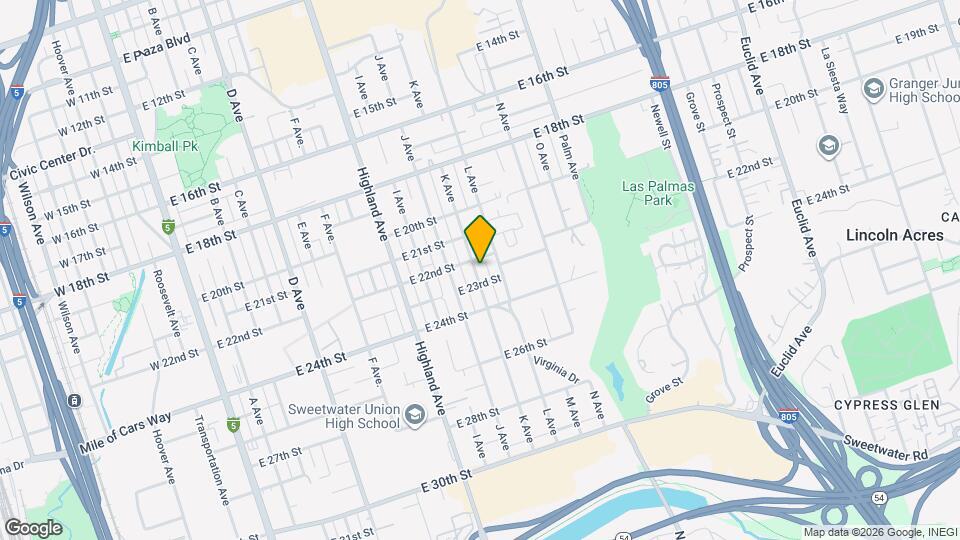 2215 K Ave Map and Location Details