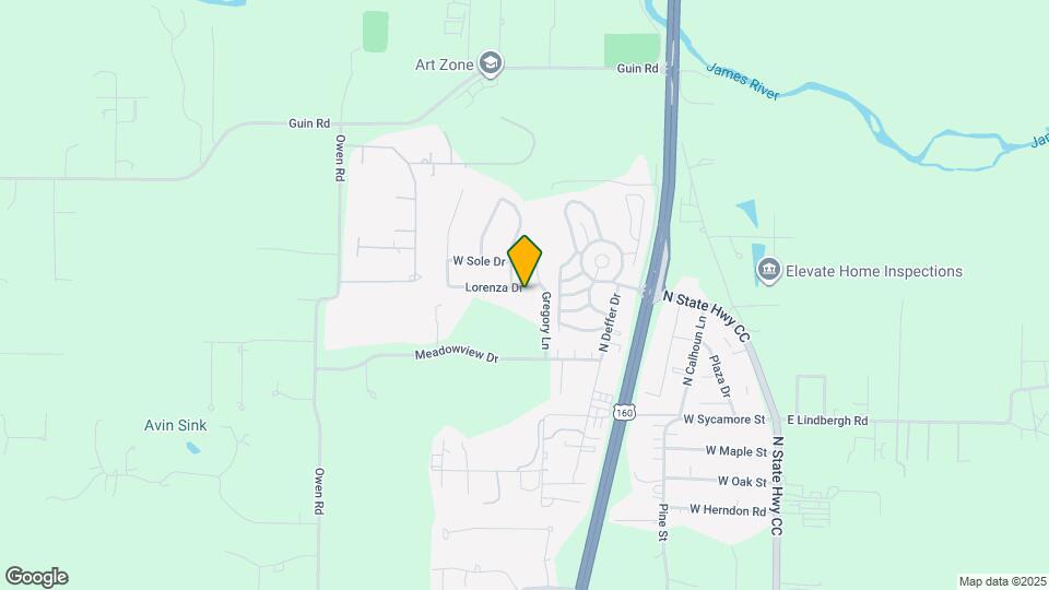 846 Lorenza Dr Map and Location Details