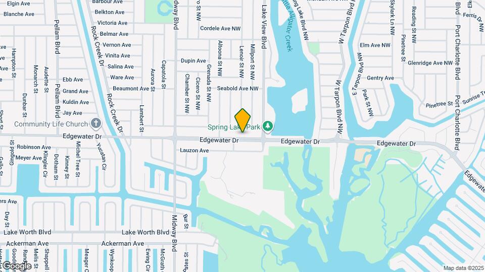 19468 Edgewater Dr Map and Location Details