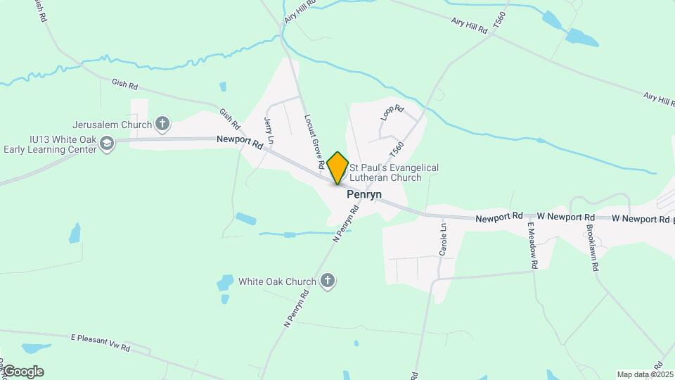 1251 Newport Rd Map and Location Details