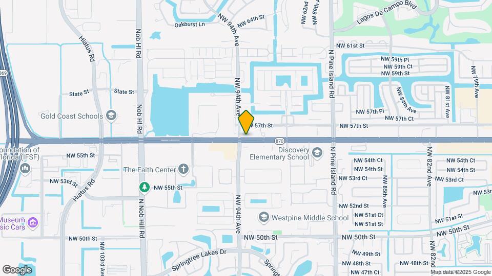 9351 W Commercial Blvd Map and Location Details