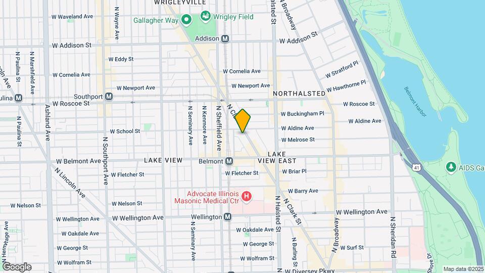 3260 N Clark St Map and Location Details