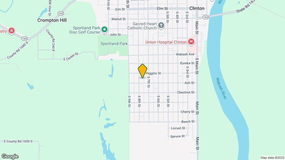 1134 S 8th St Map and Location Details