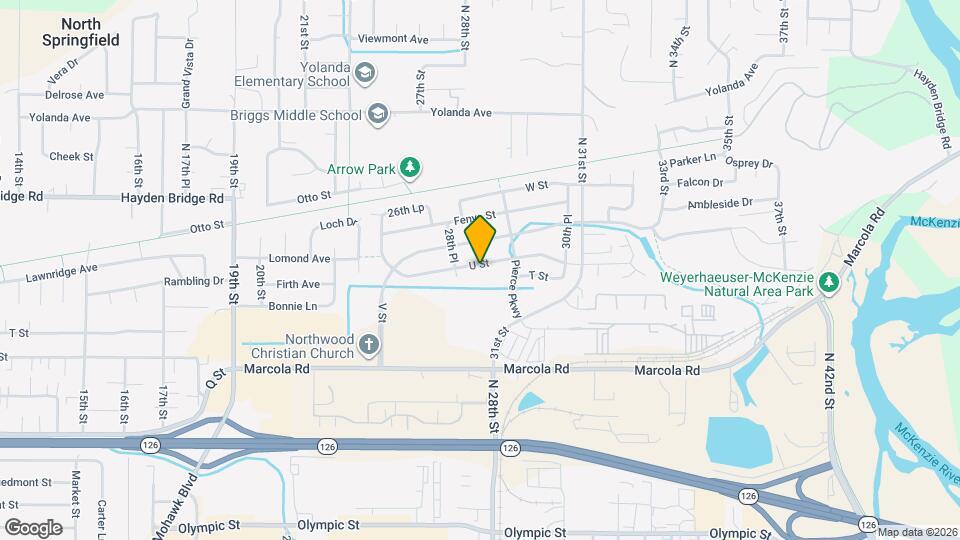 2839 U St Map and Location Details