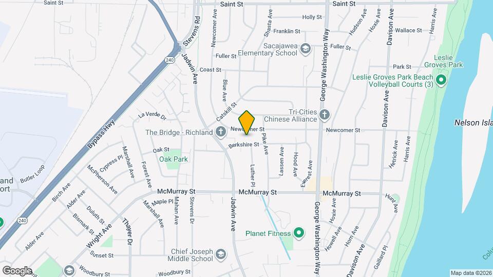 618 Berkshire St Map and Location Details