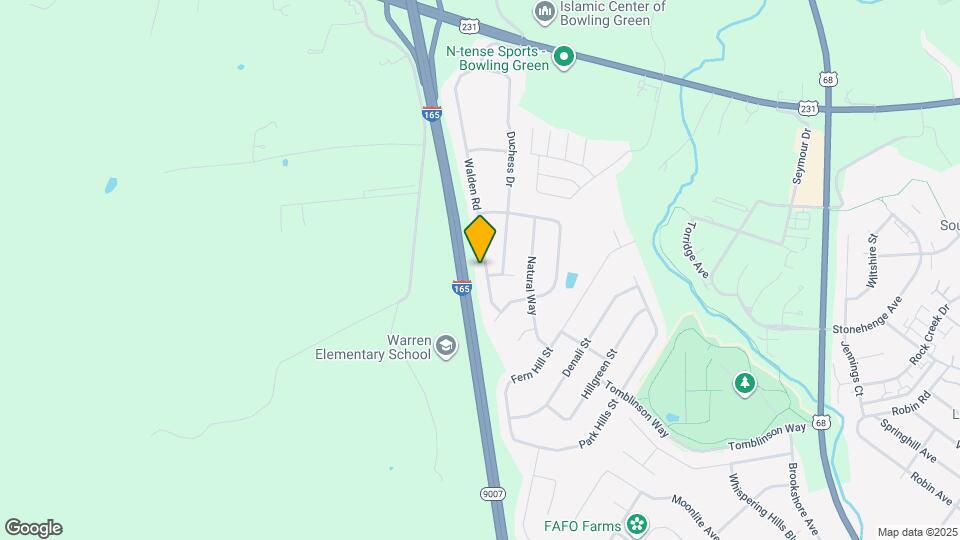 1609 Walden Rd Map and Location Details