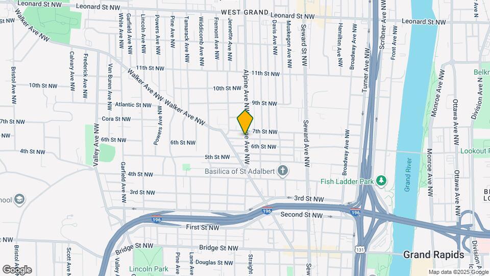 749 Alpine Ave NW Map and Location Details