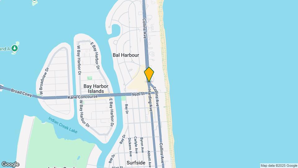 9920 Collins Ave Mapa y Detalles de la Ubicación