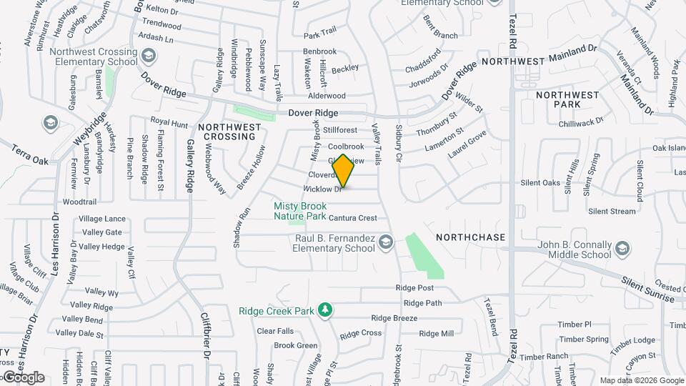 9546 Wicklow Dr Map and Location Details