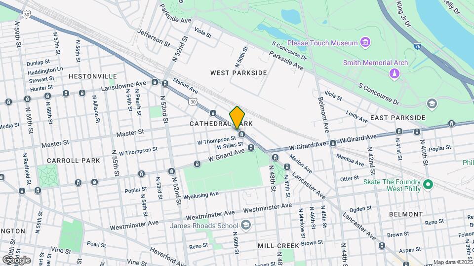 4914 Lancaster Ave, Unit 1F Mapa y Detalles de la Ubicación