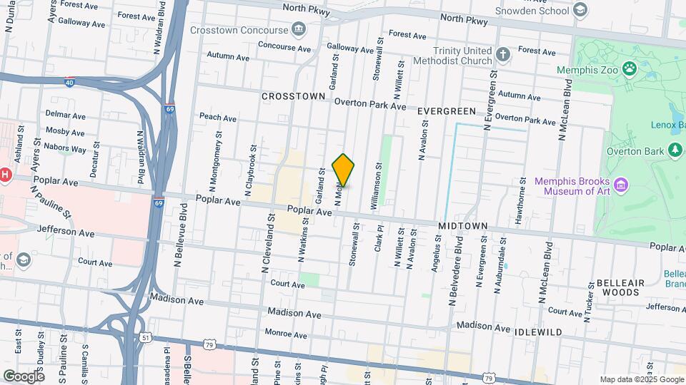 226 N McNeil St Map and Location Details