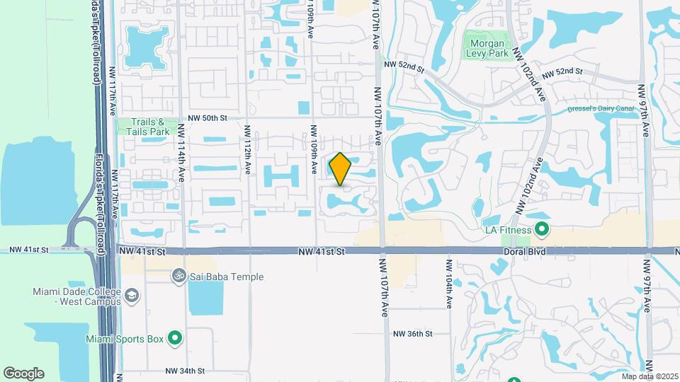 4500 NW 107th Ave Map and Location Details