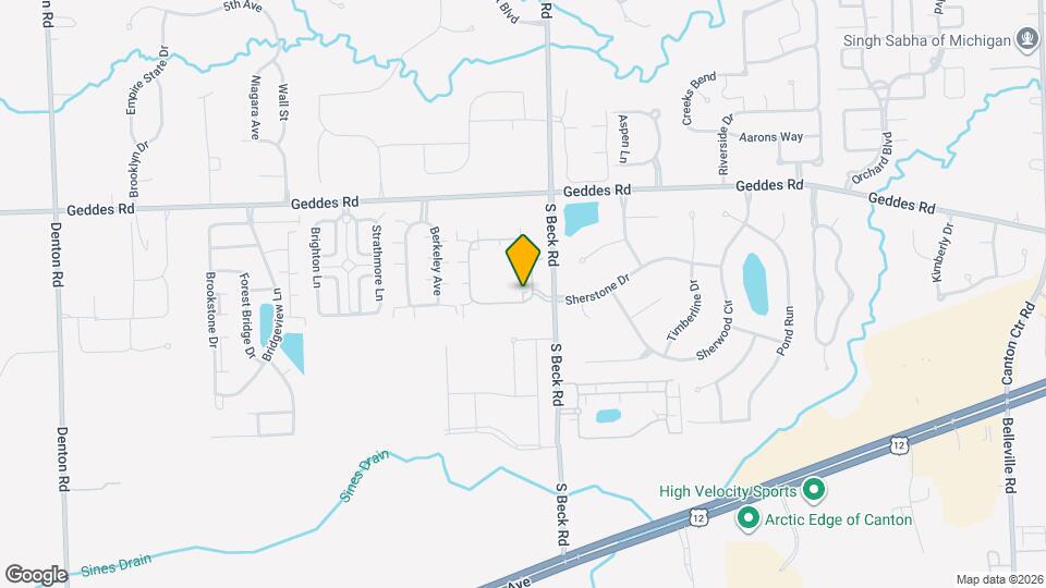 4006 Norwich Dr Map and Location Details