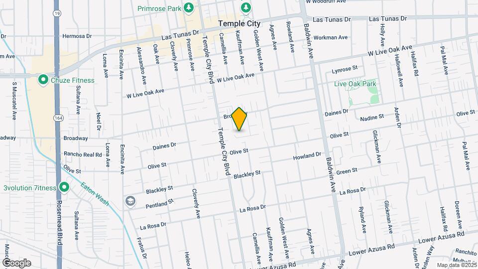 9645 Nadine St Mapa y Detalles de la Ubicación