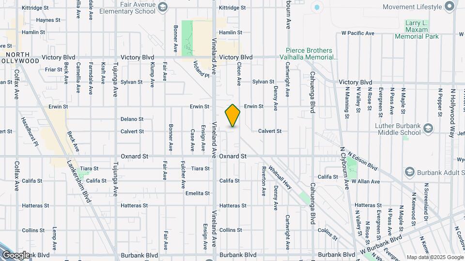 6058-6060 1/2 Craner Ave Map and Location Details