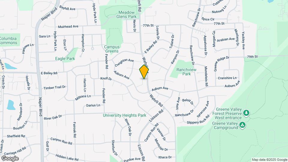 1716 Rutgers Ct Map and Location Details