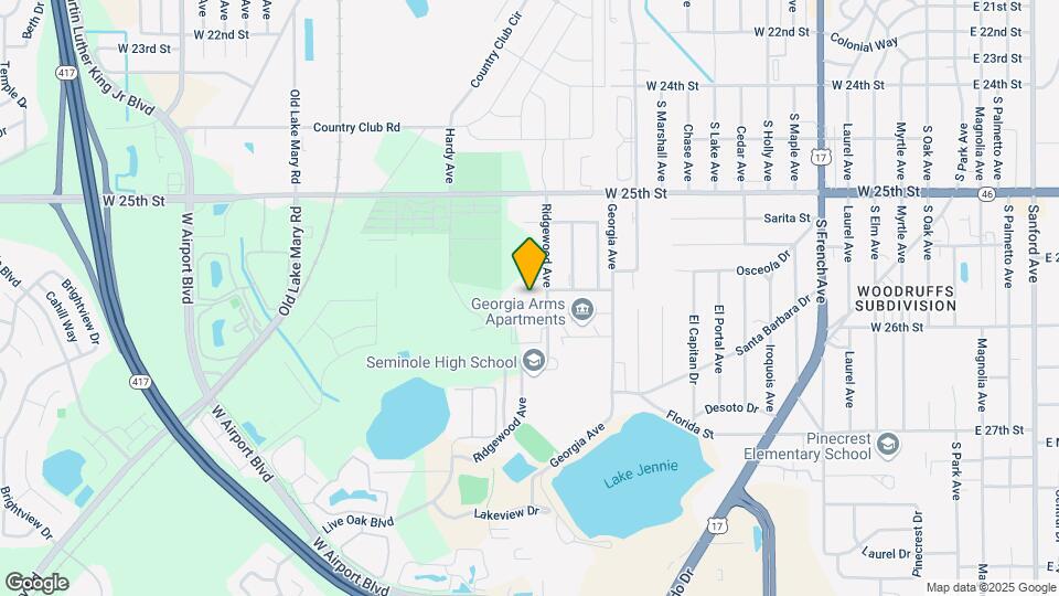 1704 Ridgewood Ln Map and Location Details