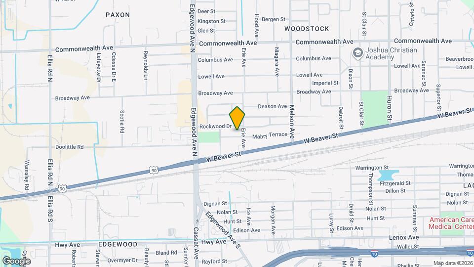 3425 Greenbrier Dr Map and Location Details