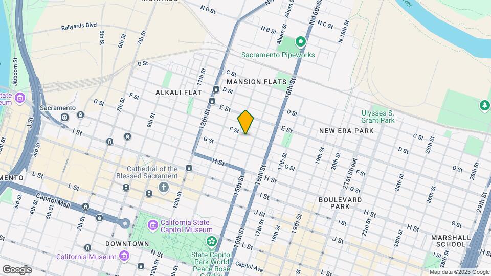 1412 F St Map and Location Details