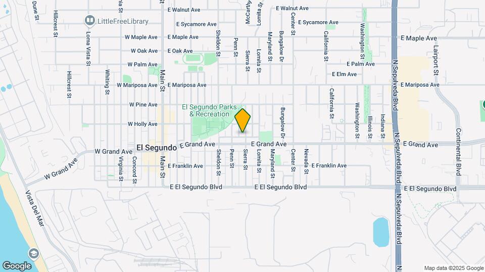 319 Sierra St Mapa y Detalles de la Ubicación