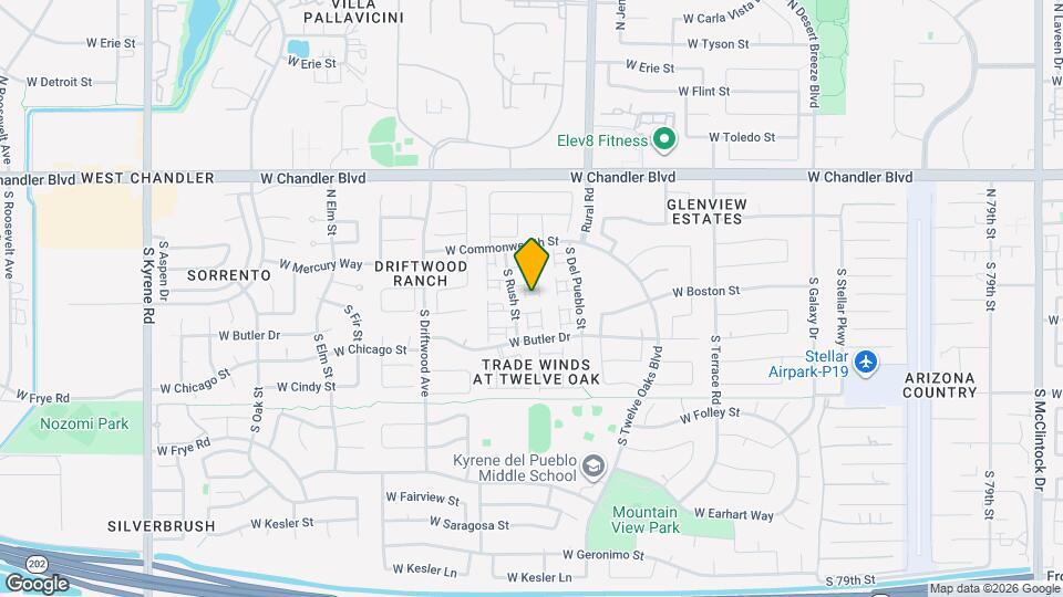 5135 W Boston Way S Map and Location Details