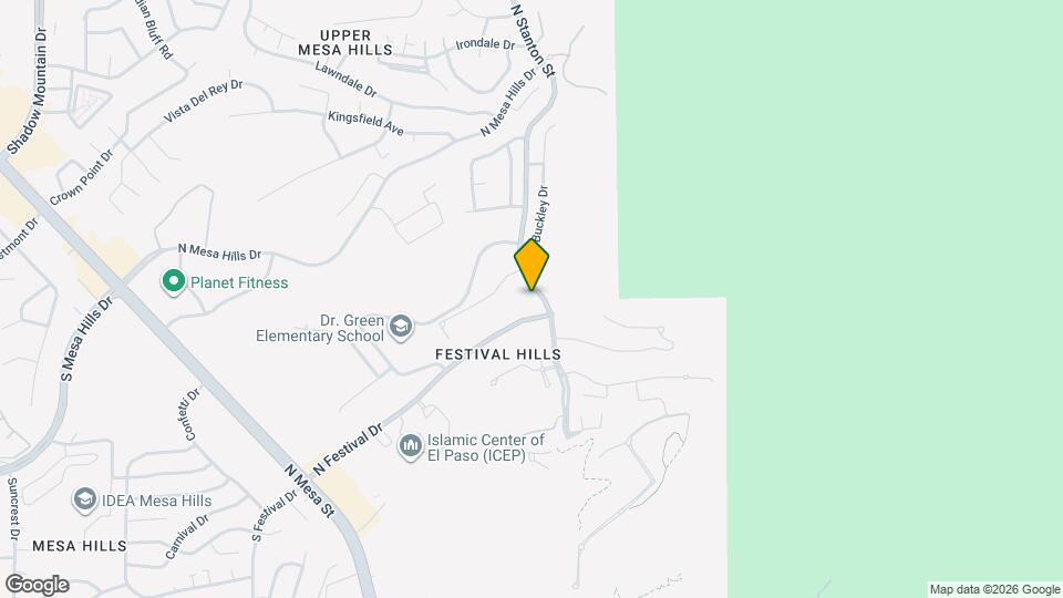 5501 N Stanton St Map and Location Details