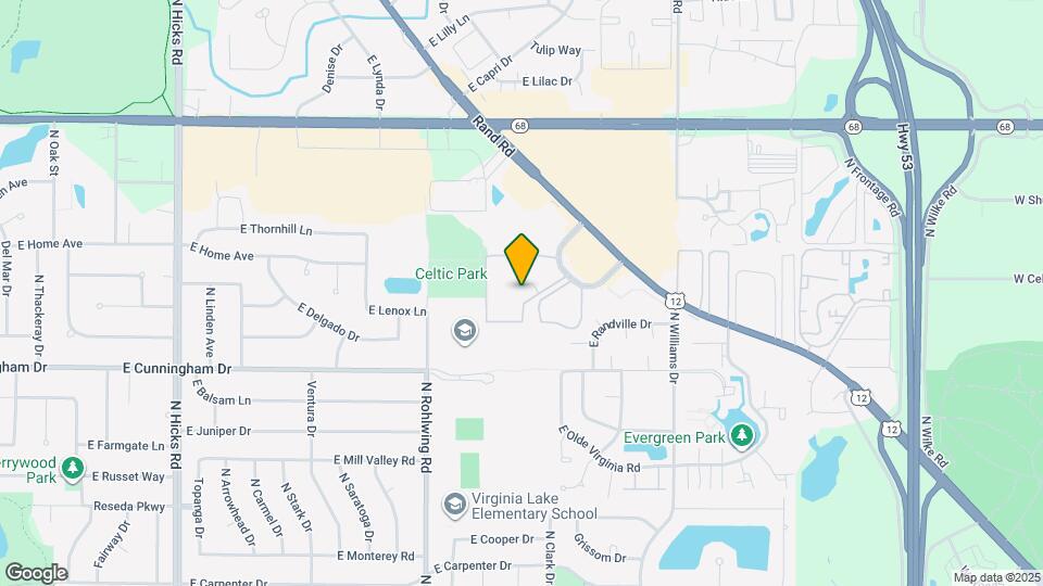 1453 N Winslowe Dr Map and Location Details