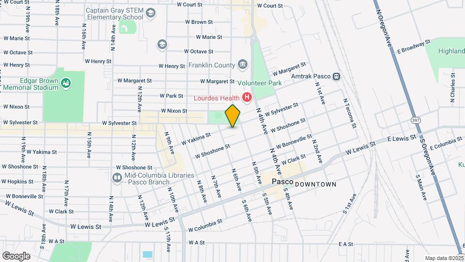 624 W Yakima St Mapa y Detalles de la Ubicación