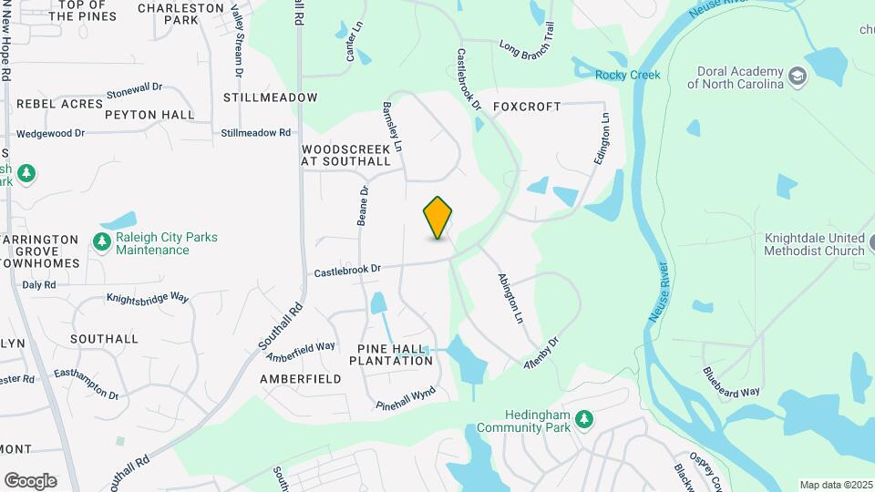 5305 Castlebrook Dr Map and Location Details