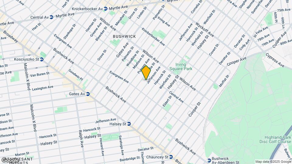 1205 Jefferson Ave, Unit 3 Mapa y Detalles de la Ubicación