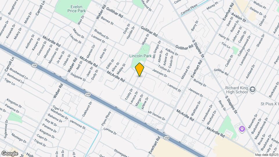 4818 Trinity Dr Map and Location Details