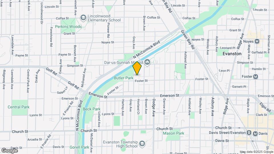 2011 Grey Ave Map and Location Details