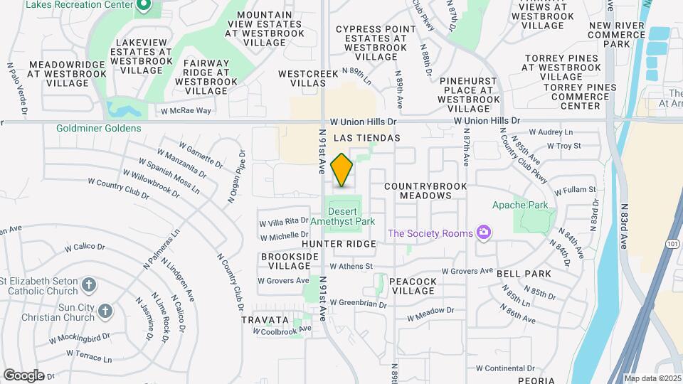 9043 W Fullam St Map and Location Details