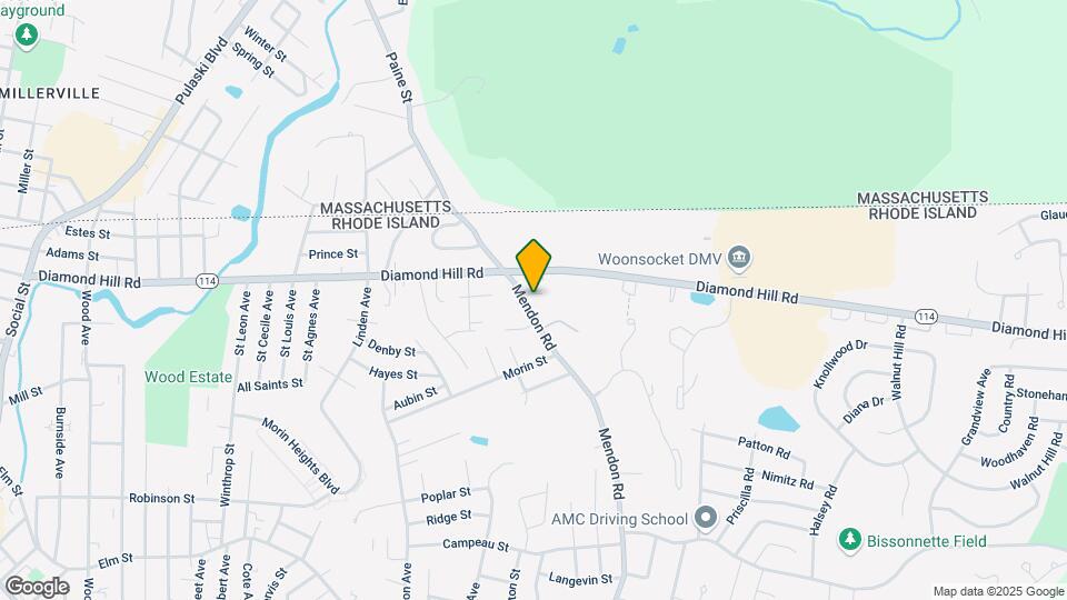 246 Mendon Rd-Unit -1 Map and Location Details